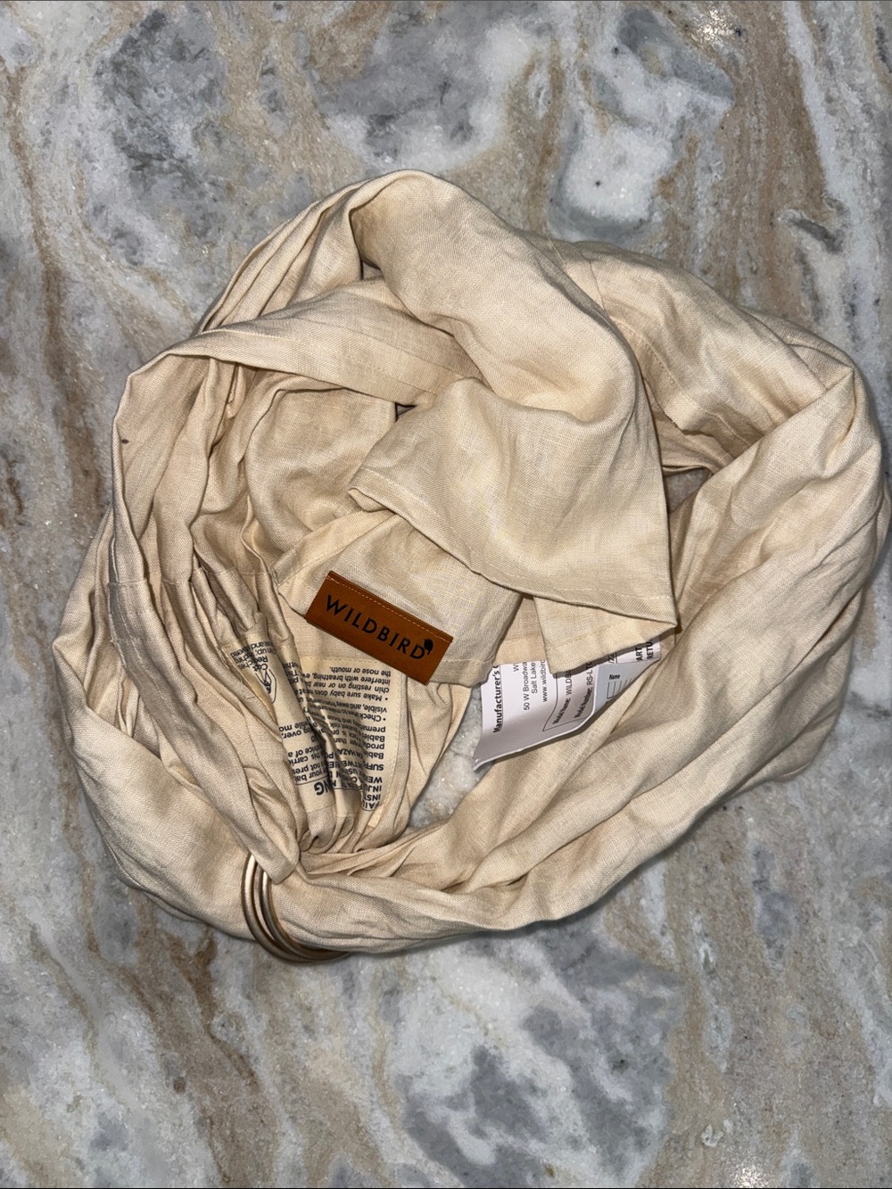 WildBird Cream Ring Sling NEW NO BOX SPARROW COLOR
